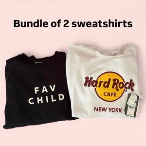 Bundle of two youth XL sweatshirts